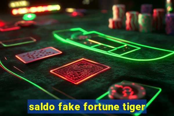 saldo fake fortune tiger